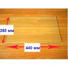 Стекло внутреннее для духовки Гефест 440x285 мм 000.04.0.009